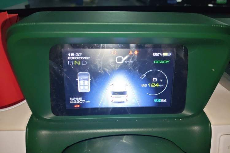 Used Wuling Hongguang MINIEV 2022 GAMEBOY 200km Play Edition with Lithium Iron Phosphate Instrument Cluster