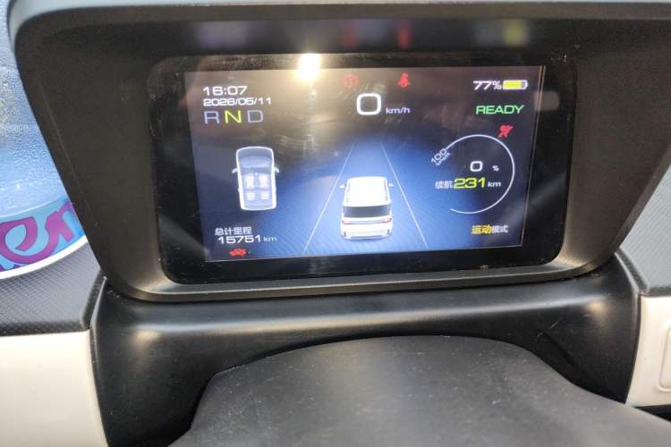 Used Wuling Hongguang MINIEV 2022 GAMEBOY 300km Urban Wind-Chasing Limited Edition Odometer Close Up