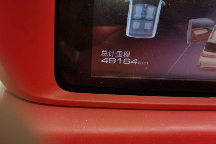 Used Wuling Hongguang MINIEV 2022 GAMEBOY 300km Enthusiast Model with Lithium Iron Phosphate Odometer Close Up