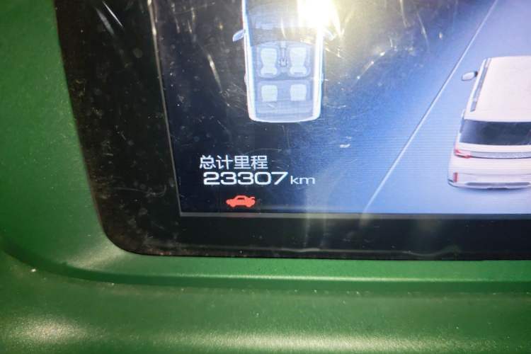 Used Wuling Hongguang MINIEV 2022 GAMEBOY 200km Play Edition with Lithium Iron Phosphate Odometer Close Up