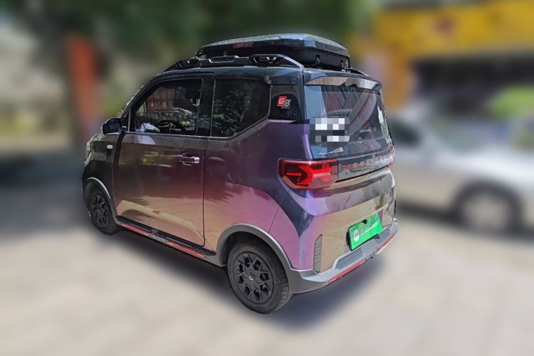Used Wuling Hongguang MINIEV 2022 GAMEBOY 300km Enthusiast Model with Lithium Iron Phosphate Rear Left 45 Deg