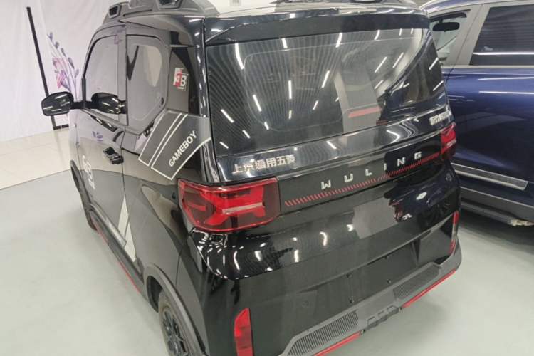 Used Wuling Hongguang MINIEV 2022 GAMEBOY 300km Enthusiast Model with Lithium Iron Phosphate Rear Left 45 Deg