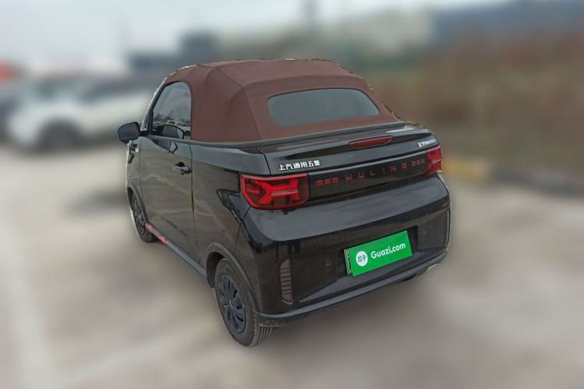 Used Wuling Hongguang MINIEV 2022 Convertible Model Rear Left 45 Deg