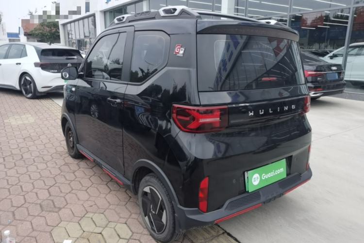 Used Wuling Hongguang MINIEV 2022 GAMEBOY 300km Enthusiast Model with Lithium Iron Phosphate Rear Left 45 Deg