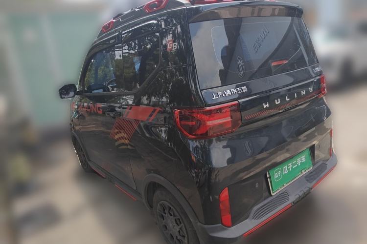 Used Wuling Hongguang MINIEV 2022 GAMEBOY 300km Enthusiast Model with Lithium Iron Phosphate Rear Left 45 Deg