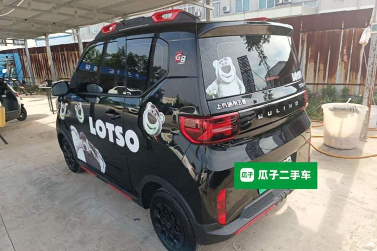Used Wuling Hongguang MINIEV 2022 GAMEBOY 200km Gaming Edition with Lithium Iron Phosphate Rear Left 45 Deg