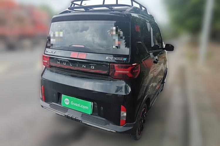 Used Wuling Hongguang MINIEV 2022 GAMEBOY 300km Enthusiast Model with Lithium Iron Phosphate Rear Right 45 Deg