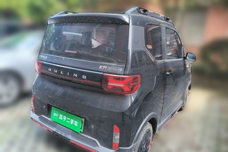 Used Wuling Hongguang MINIEV 2022 GAMEBOY 300km Enthusiast Model with Lithium Iron Phosphate Rear Right 45 Deg