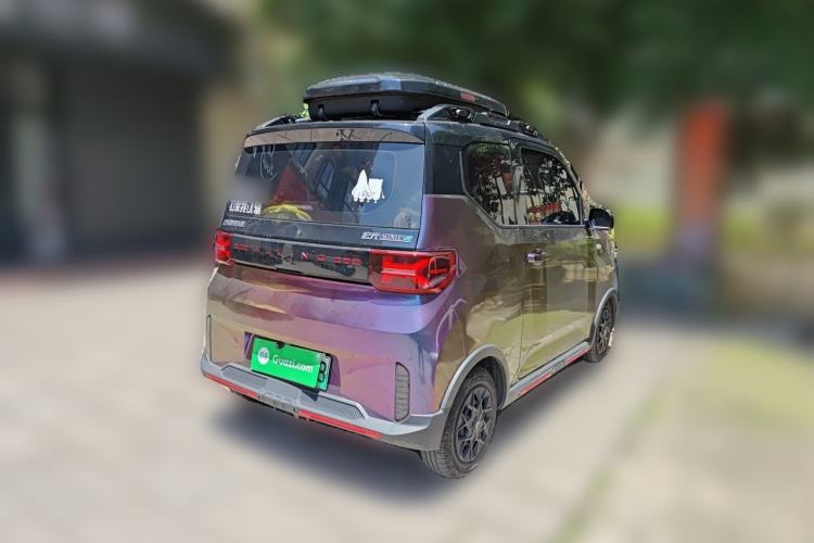 Used Wuling Hongguang MINIEV 2022 GAMEBOY 300km Enthusiast Model with Lithium Iron Phosphate Rear Right 45 Deg
