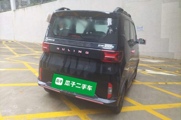 Used Wuling Hongguang MINIEV 2022 GAMEBOY 300km Enthusiast Model with Lithium Iron Phosphate Rear Right 45 Deg