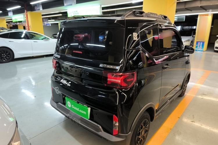 Used Wuling Hongguang MINIEV 2022 GAMEBOY 300km Enthusiast Model with Lithium Iron Phosphate Rear Right 45 Deg