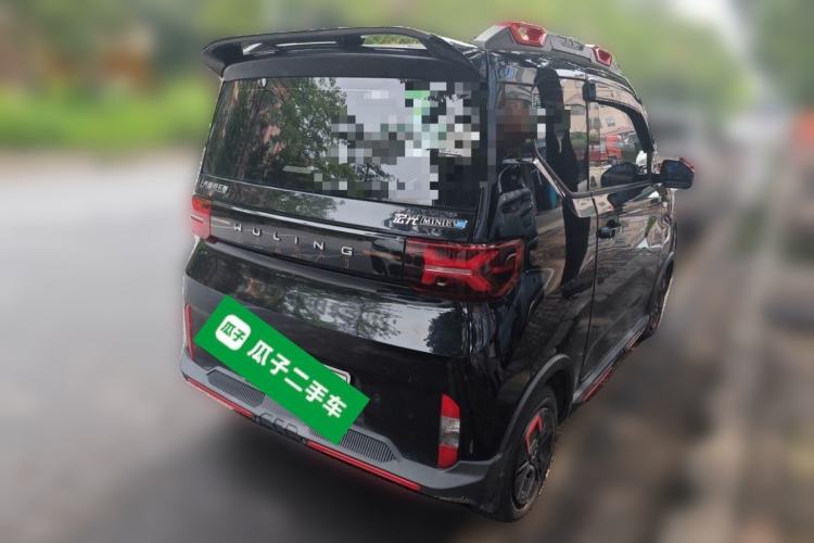 Used Wuling Hongguang MINIEV 2022 GAMEBOY 300km Enthusiast Model with Lithium Iron Phosphate Rear Right 45 Deg