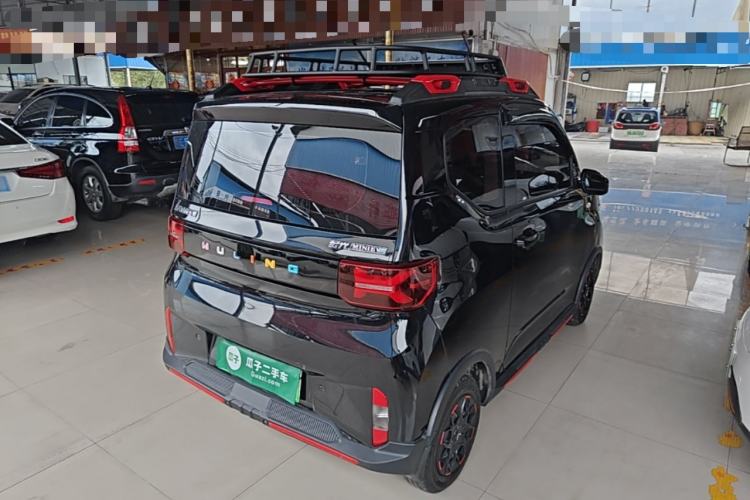 Used Wuling Hongguang MINIEV 2022 GAMEBOY 300km Enthusiast Model with Lithium Iron Phosphate Rear Right 45 Deg