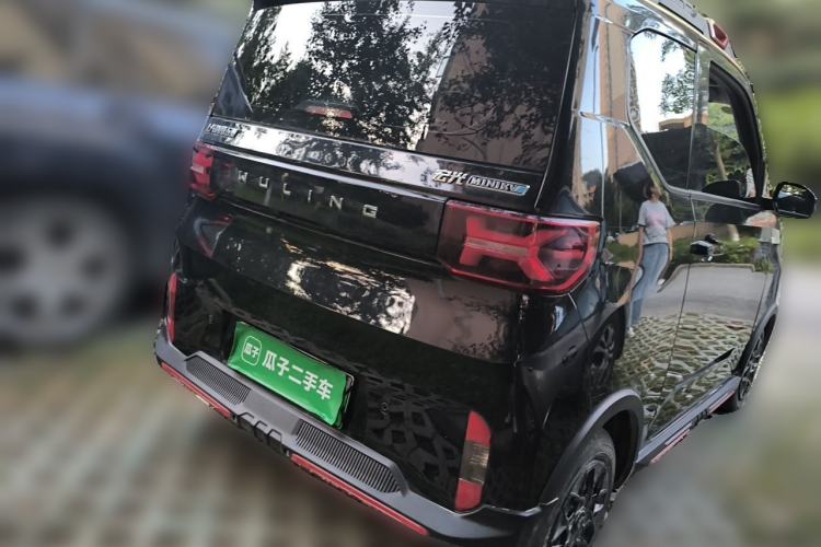 Used Wuling Hongguang MINIEV 2022 GAMEBOY 300km Enthusiast Model with Lithium Iron Phosphate Rear Right 45 Deg