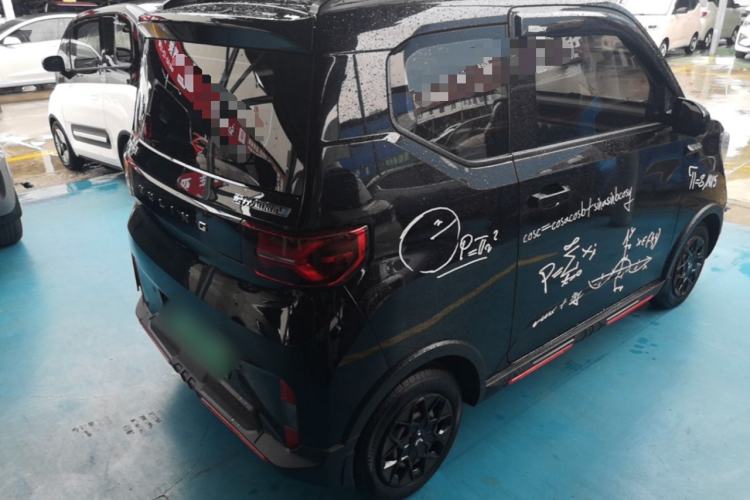 Used Wuling Hongguang MINIEV 2022 GAMEBOY 300km Enthusiast Model with Lithium Iron Phosphate Rear Right 45 Deg
