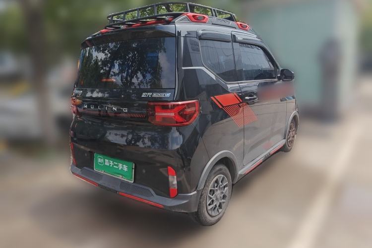 Used Wuling Hongguang MINIEV 2022 GAMEBOY 300km Enthusiast Model with Lithium Iron Phosphate Rear Right 45 Deg