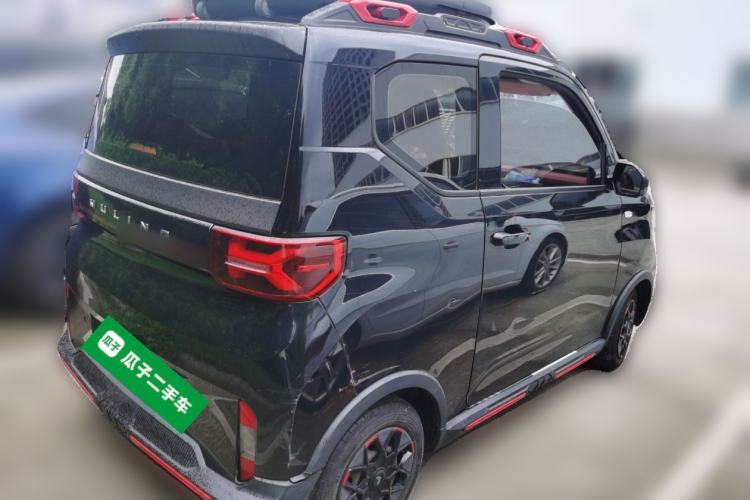 Used Wuling Hongguang MINIEV 2022 GAMEBOY 300km Enthusiast Model with Lithium Iron Phosphate Rear Right 45 Deg