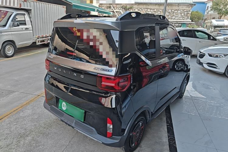 Used Wuling Hongguang MINIEV 2022 GAMEBOY 300km Enthusiast Model with Lithium Iron Phosphate Rear Right 45 Deg