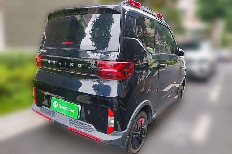 Used Wuling Hongguang MINIEV 2022 GAMEBOY 300km Enthusiast Model with Lithium Iron Phosphate Rear Right 45 Deg