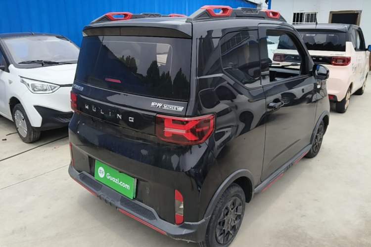 Used Wuling Hongguang MINIEV 2022 GAMEBOY 200km Play Edition with Lithium Iron Phosphate Rear Right 45 Deg