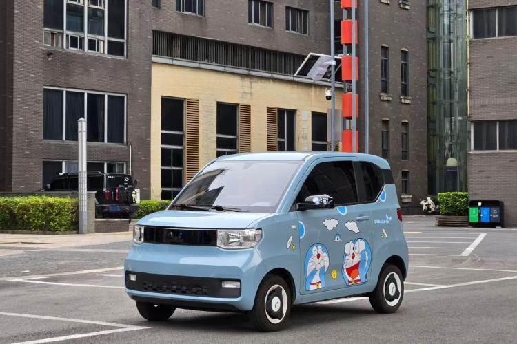 Used Wuling Hongguang MINIEV 2022 Zizai Version Lithium Iron Phosphate Guazi used car, China used car export, Used car for sale, Used Wuling cars, Cheapest cars for sale, Electric vehicle, New energy car
