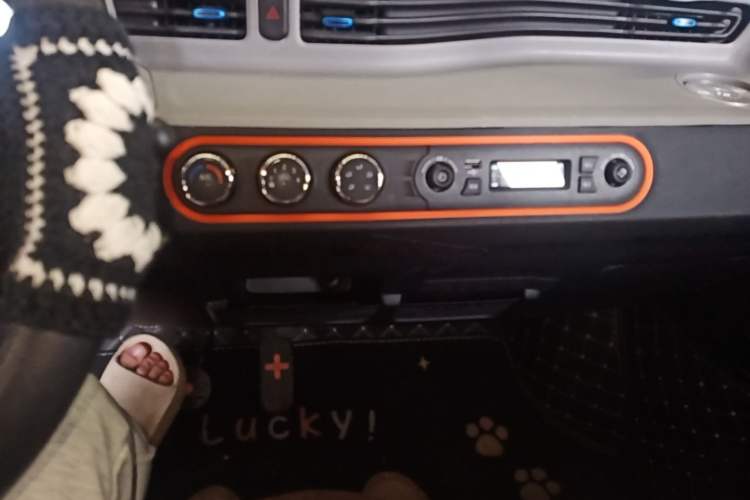 Used Wuling Hongguang MINIEV 2022 Easy Version Lithium Iron Phosphate Audio And AC Panel