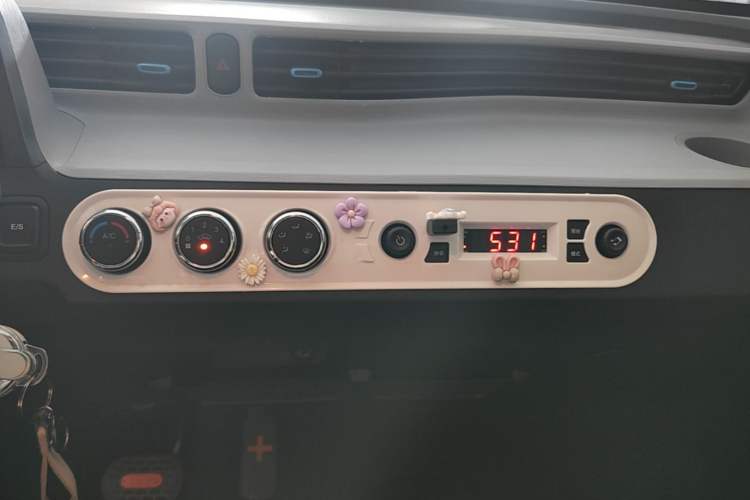 Used Wuling Hongguang MINIEV 2022 Zizai Version Lithium-NMC Audio And AC Panel