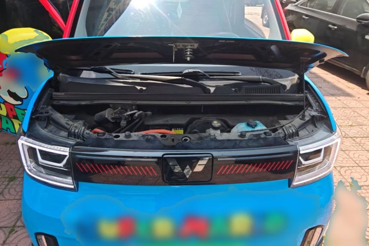 Used Wuling Hongguang MINIEV 2022 GAMEBOY 300km Enthusiast Model with Lithium Iron Phosphate Engine Bay