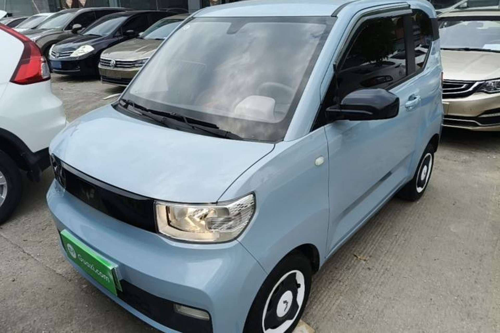 Used Wuling Hongguang MINIEV 2022 Enjoy Edition Lithium-Ion Battery Front Left 45 Deg