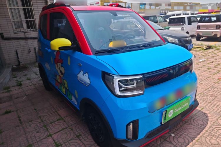 Used Wuling Hongguang MINIEV 2022 GAMEBOY 300km Enthusiast Model with Lithium Iron Phosphate Front Right 45 Deg