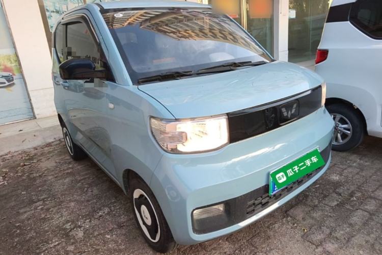Used Wuling Hongguang MINIEV 2022 Enjoy Edition Lithium-Ion Battery Front Right 45 Deg