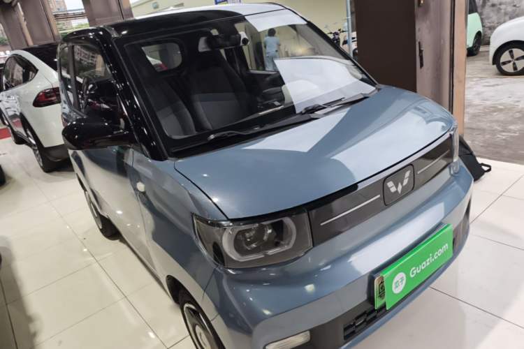 Used Wuling Hongguang MINIEV 2022 Macaron Premium Model – Lithium Iron Phosphate Front Right 45 Deg