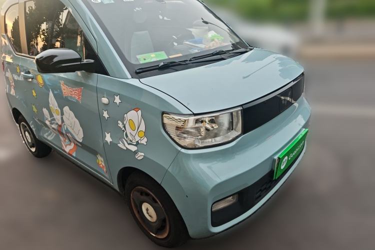 Used Wuling Hongguang MINIEV 2022 Macaron Premium Model – Lithium Iron Phosphate Front Right 45 Deg