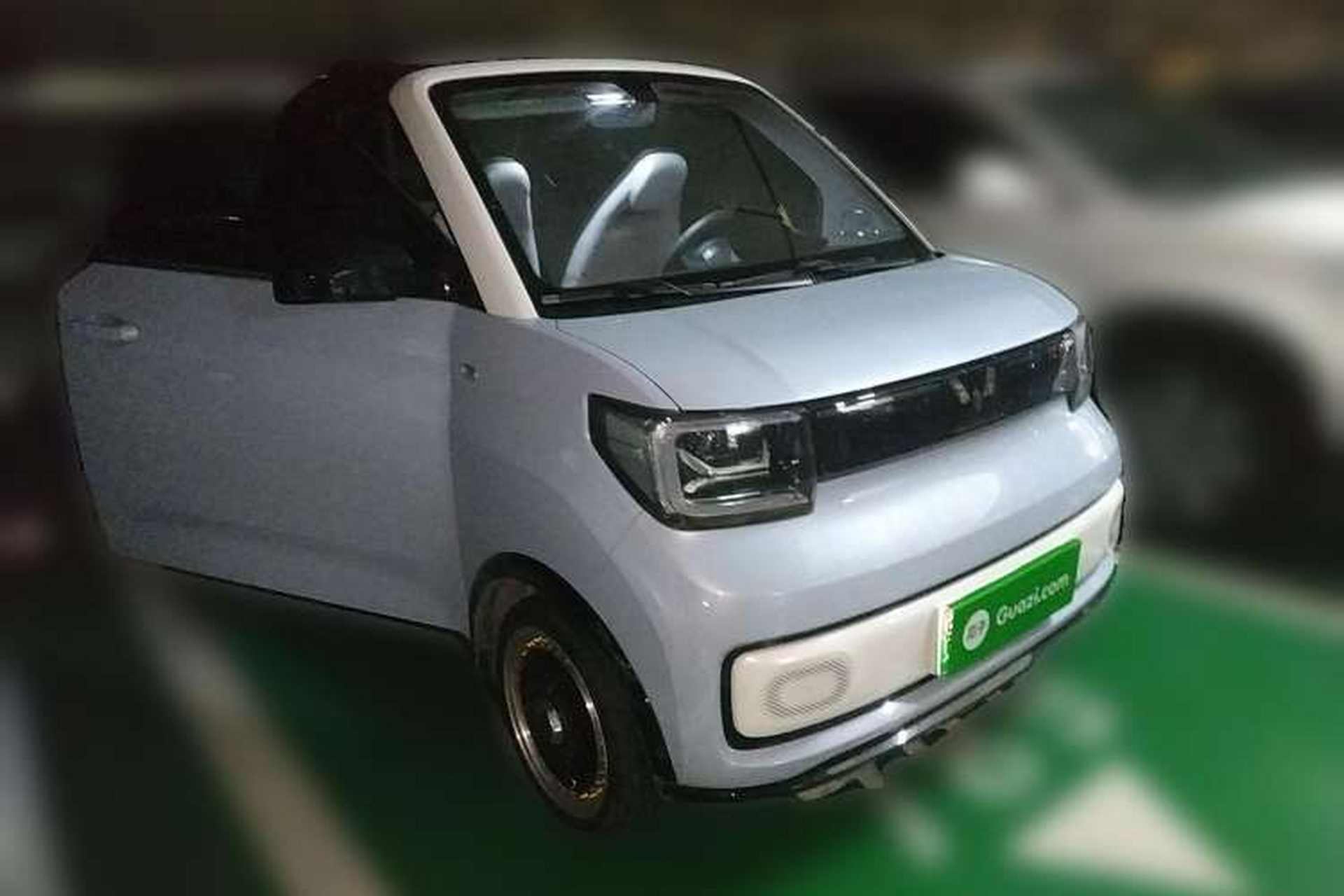 Used Wuling Hongguang MINIEV 2022 Convertible Model Front Right 45 Deg