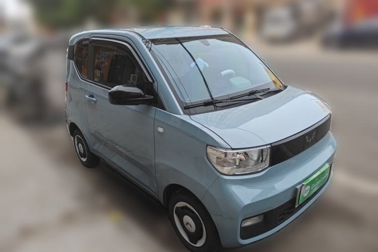 Used Wuling Hongguang MINIEV 2022 Macaron Premium Model – Lithium Ternary Battery Front Right 45 Deg