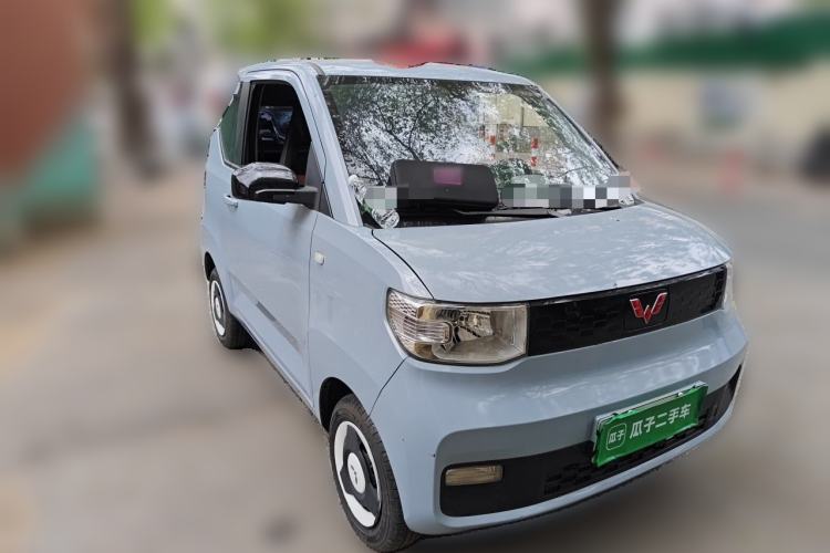 Used Wuling Hongguang MINIEV 2022 Macaron Fashion Model Lithium Iron Phosphate Front Right 45 Deg