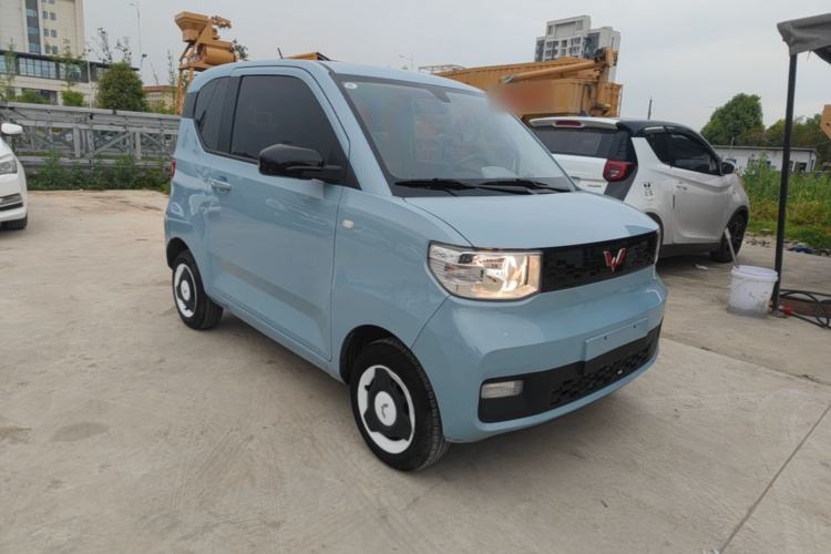 Used Wuling Hongguang MINIEV 2022 Zizai Version Lithium-NMC Front Right 45 Deg