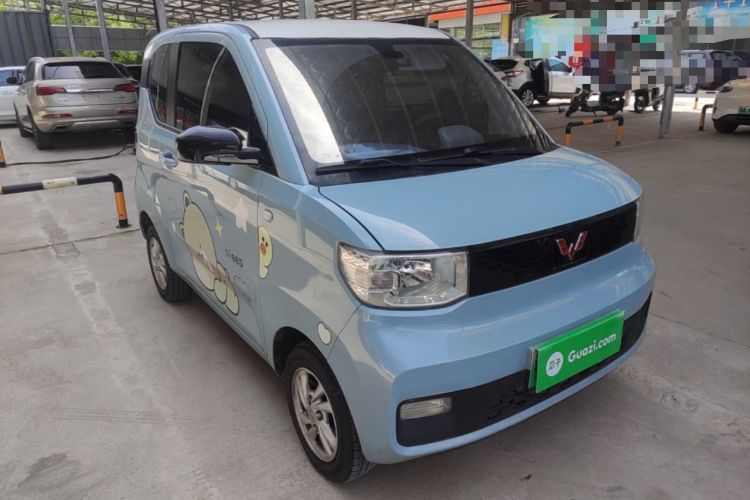 Used Wuling Hongguang MINIEV 2022 Zizai Version Lithium Iron Phosphate Front Right 45 Deg