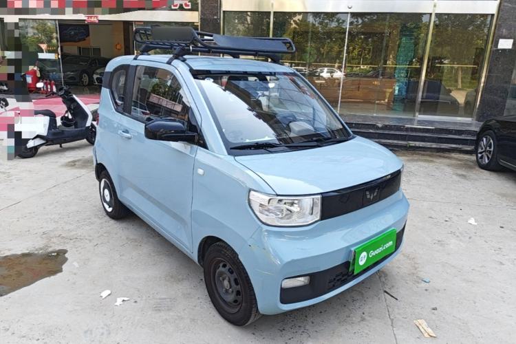 Used Wuling Hongguang MINIEV 2022 Enjoy Edition Lithium-Ion Battery Front Right 45 Deg