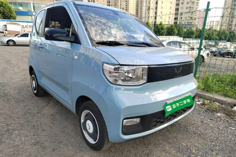 Used Wuling Hongguang MINIEV 2022 Enjoy Edition Lithium-Ion Battery Front Right 45 Deg