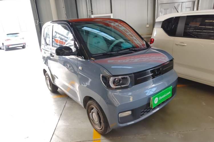Used Wuling Hongguang MINIEV 2022 Macaron Premium Model – Lithium Iron Phosphate Front Right 45 Deg