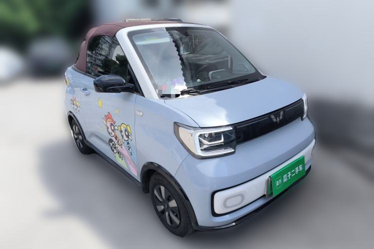 Used Wuling Hongguang MINIEV 2022 Convertible Model Front Right 45 Deg