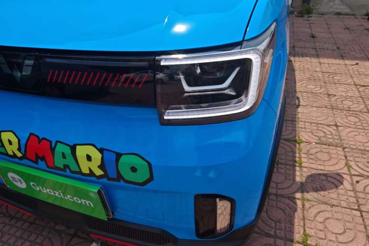 Used Wuling Hongguang MINIEV 2022 GAMEBOY 300km Enthusiast Model with Lithium Iron Phosphate Left Front Headlight
