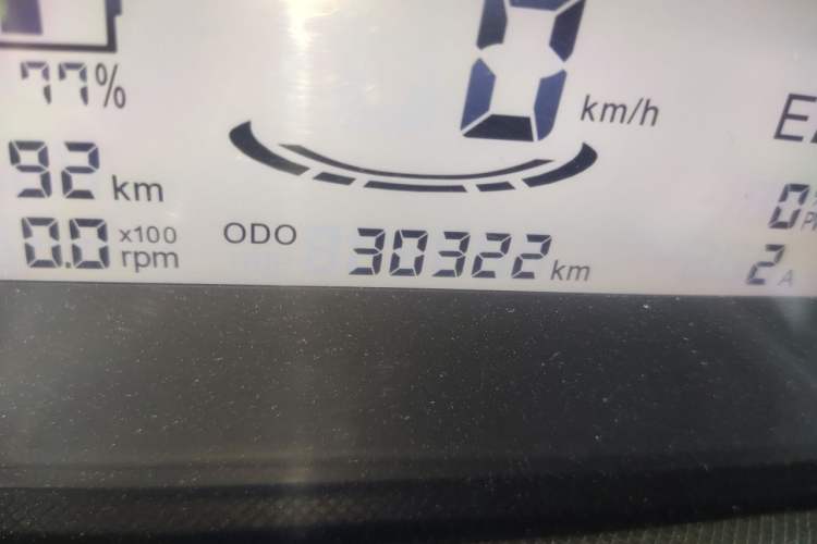 Used Wuling Hongguang MINIEV 2022 Easy Version Lithium Iron Phosphate Odometer Close Up