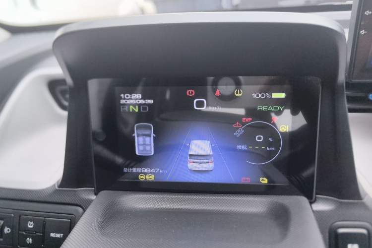 Used Wuling Hongguang MINIEV 2022 Zizai Version Lithium Iron Phosphate Odometer Close Up