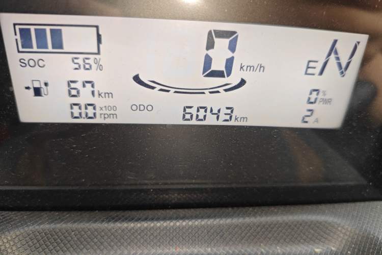 Used Wuling Hongguang MINIEV 2022 Easy Version Lithium Iron Phosphate Odometer Close Up