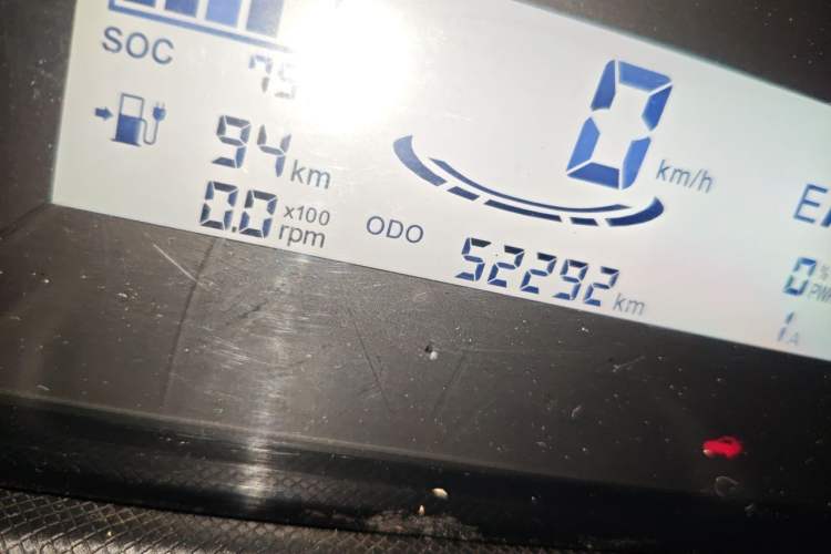 Used Wuling Hongguang MINIEV 2022 Zizai Version Lithium Iron Phosphate Odometer Close Up