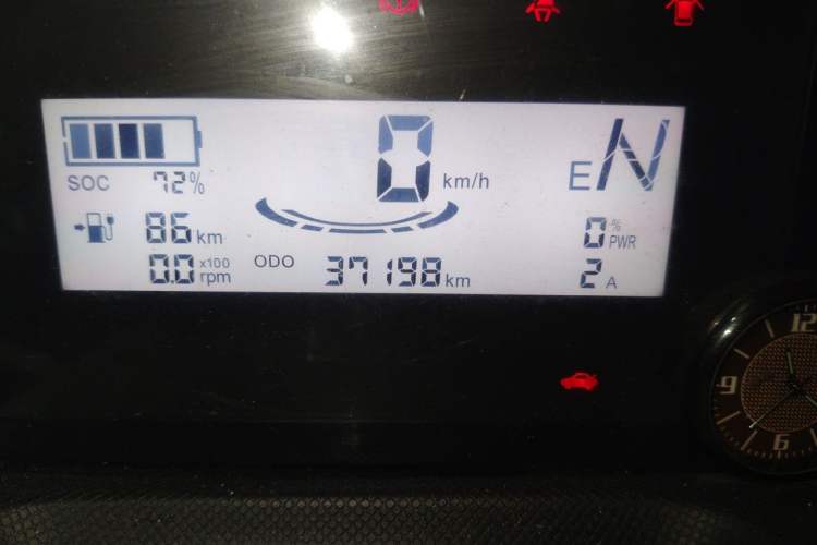 Used Wuling Hongguang MINIEV 2022 Easy Version Lithium Iron Phosphate Odometer Close Up