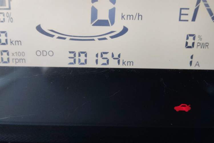Used Wuling Hongguang MINIEV 2022 Easy Version Lithium Iron Phosphate Odometer Close Up