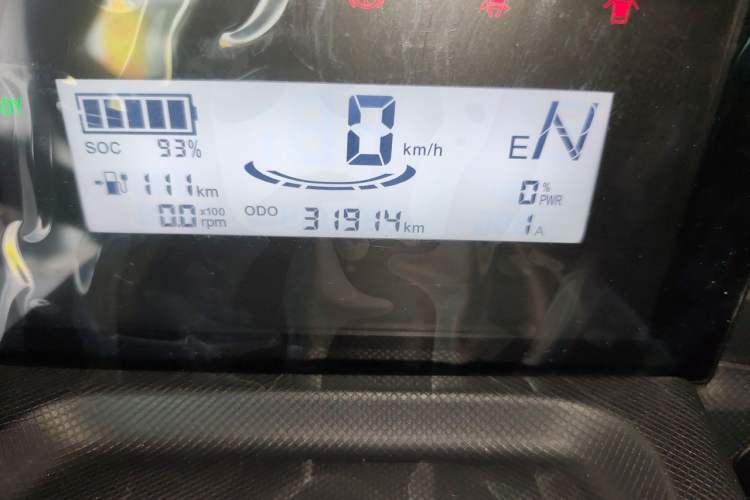 Used Wuling Hongguang MINIEV 2022 Easy Version Lithium Iron Phosphate Odometer Close Up